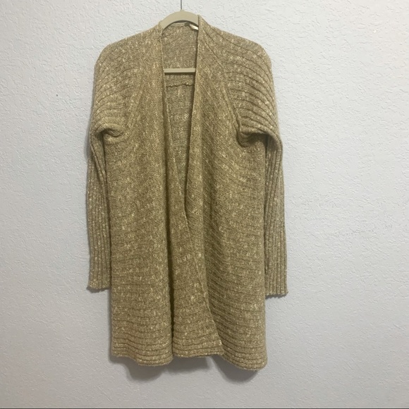 Free People Boho Oversized Waterfall Front Cardigan Sweater - Picture 1 of 6